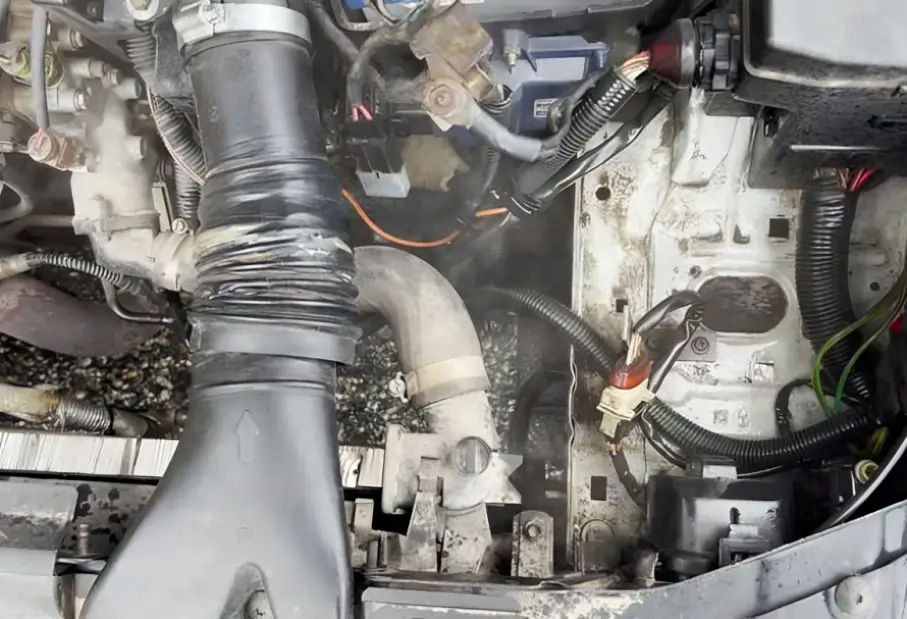 leaking-heater-core